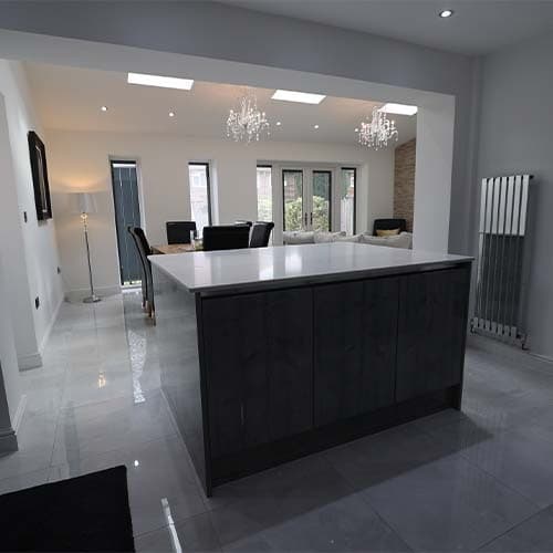 Modern Marble Kitchen